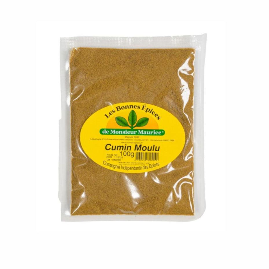 Cumin Moulu Les Bonnes Épices de Monsieur Maurice 100g