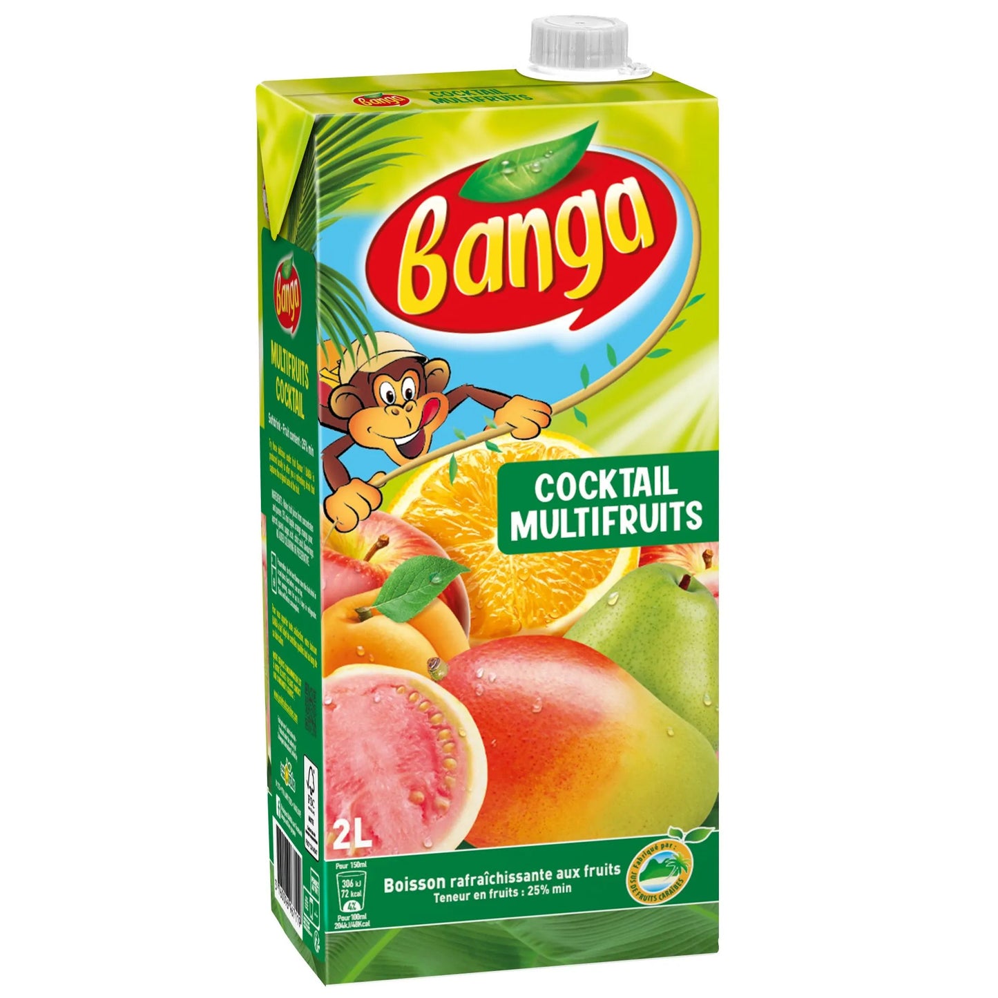 Jus Banga Cocktail Multifruits 2L