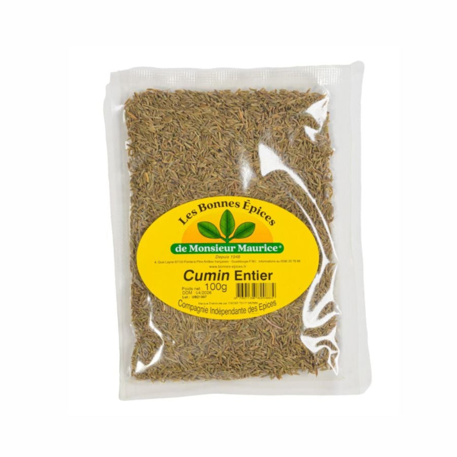 Cumin Entier Les Bonnes Épices de Monsieur Maurice 100g