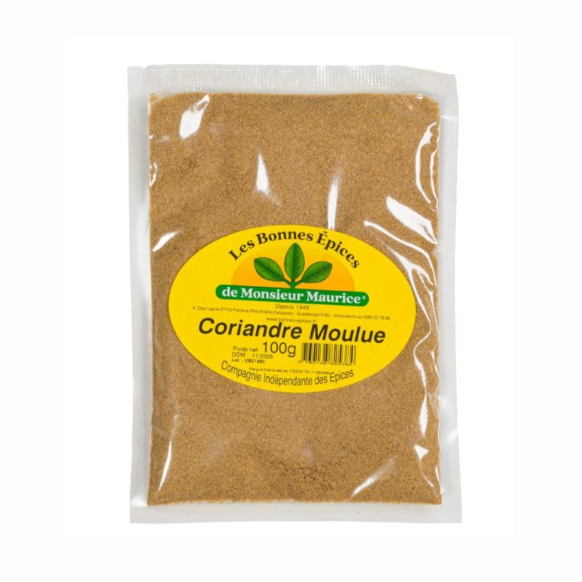 Coriandre Moulue Les Bonnes Épices de Monsieur Maurice 100g