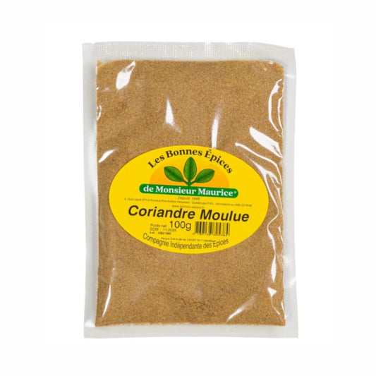 Coriandre Moulue Les Bonnes Épices de Monsieur Maurice 100g