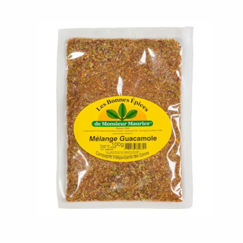 Mélange Guacamole Les Bonnes Épices de Monsieur Maurice 100g