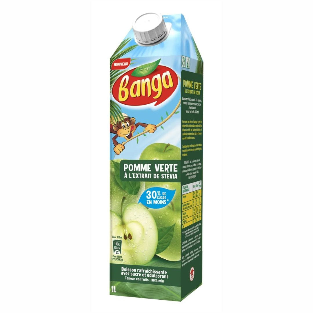 Jus Banga Pomme Verte 1L