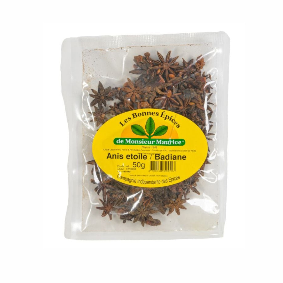 Anis Étoilé Les Bonnes Épices de Monsieur Maurice 50g