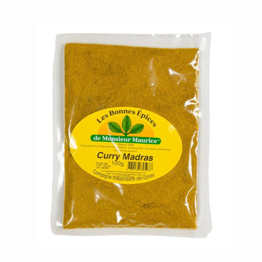 Curry Madras Les Bonnes Épices de Monsieur Maurice 100g